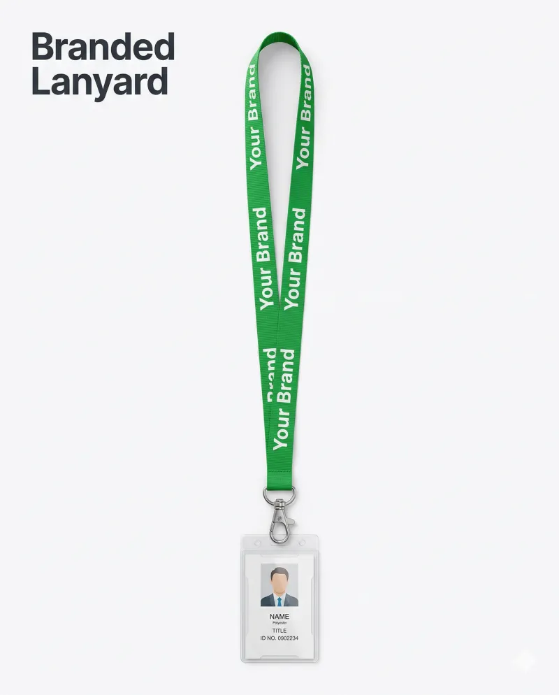 Premium Flat Lanyard 20mm — view 2
